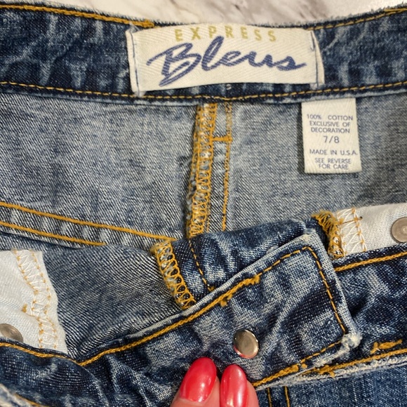 Vintage Express jean skirt - Picture 4 of 5